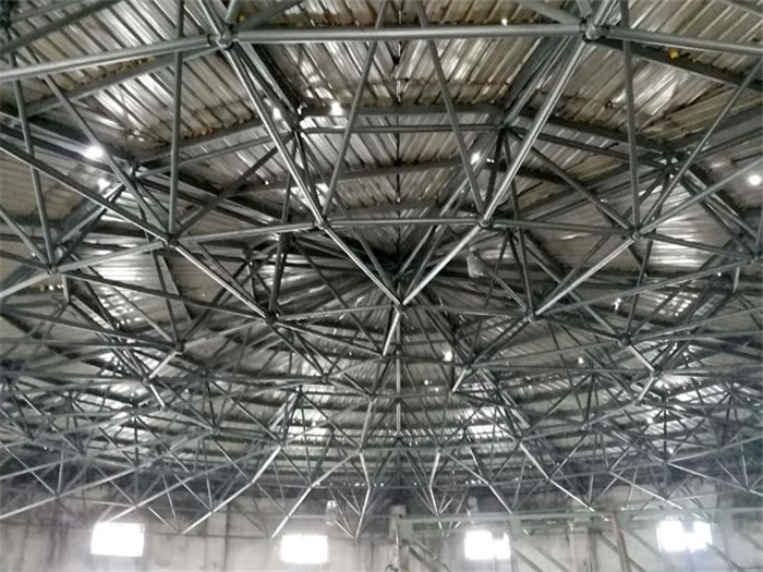 临汾洗煤厂蓄水池网架
